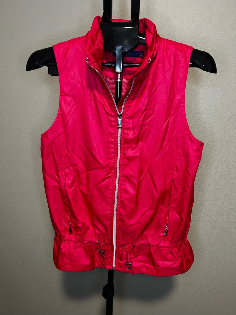 Polo Golf Ralph Lauren lightweight windbreaker vest.